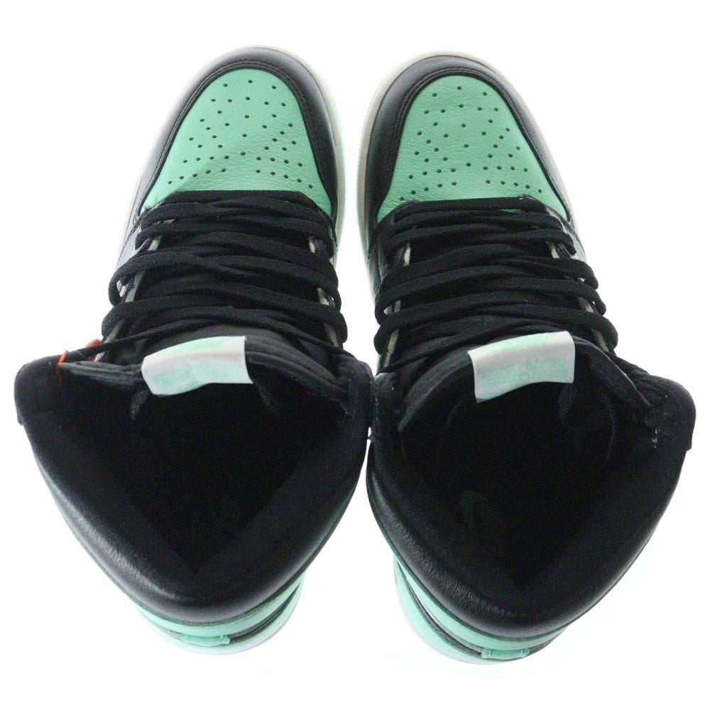 NIKE(ナイキ) AIR JORDAN HIGH OG Green Glow DZ5485-130 エアジョーダン1 グリーングロウ ハイカットスニーカー シューズ US9.5/27.5cm
