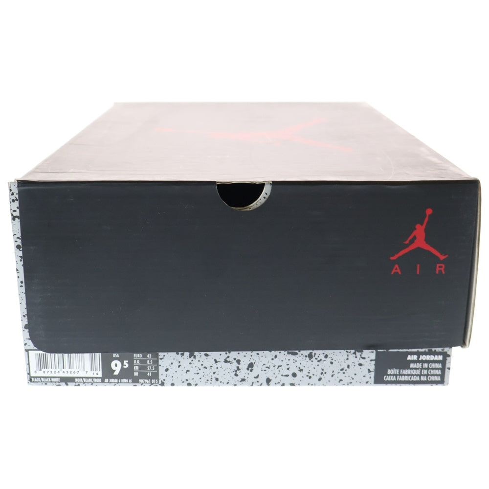 NIKE(ナイキ) AIR JORDAN 6 RETRO All Star 2017 Chameleon 907961-015 エアジョーダン6レトロオールスター ハイカットスニーカー シューズ ブラック US9.5/27.5cm