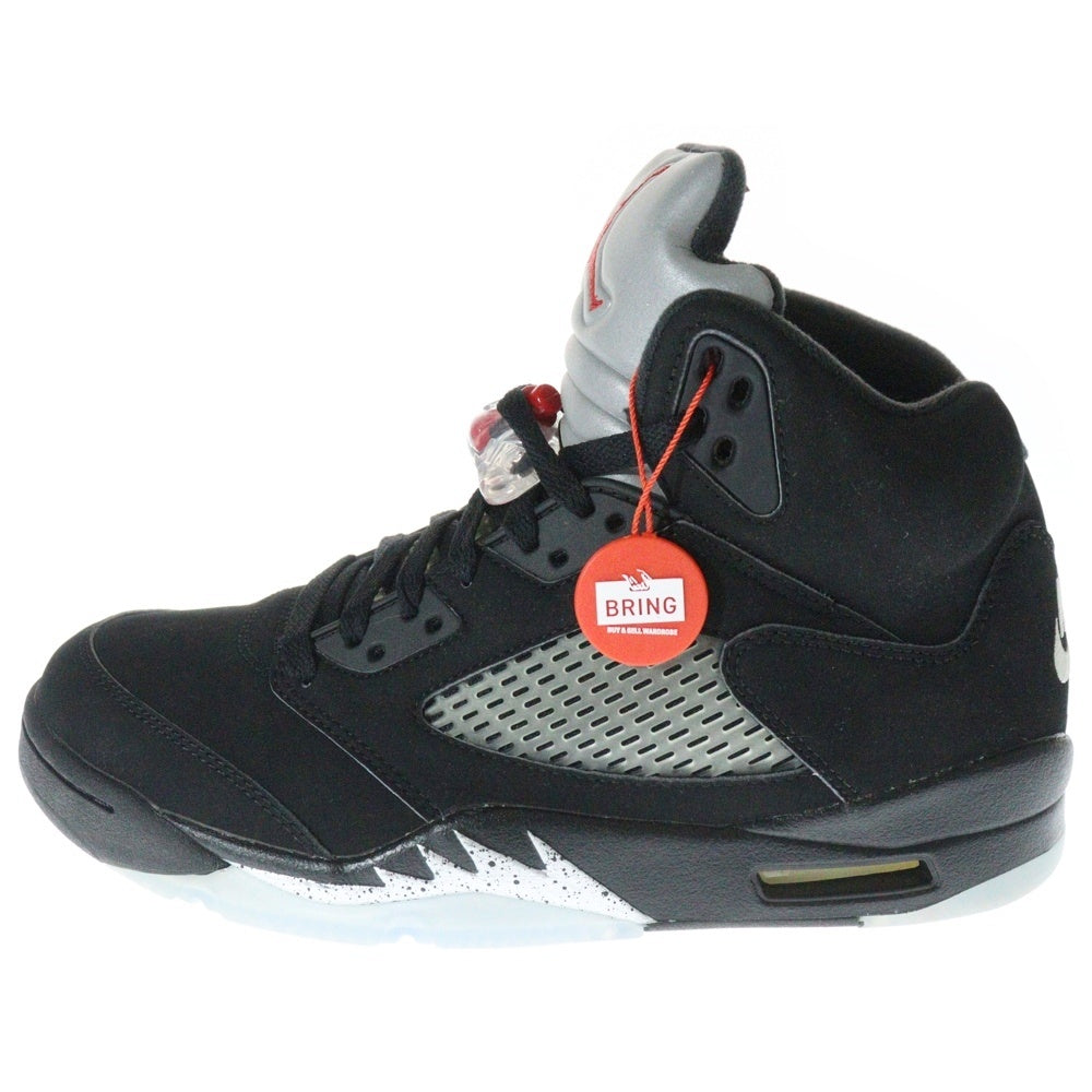 NIKE(ナイキ) AIR JORDAN 5 RETRO OG 845035-003 エアジョーダン ハイカットスニーカー シューズ ブラック US9.5/27.5cm