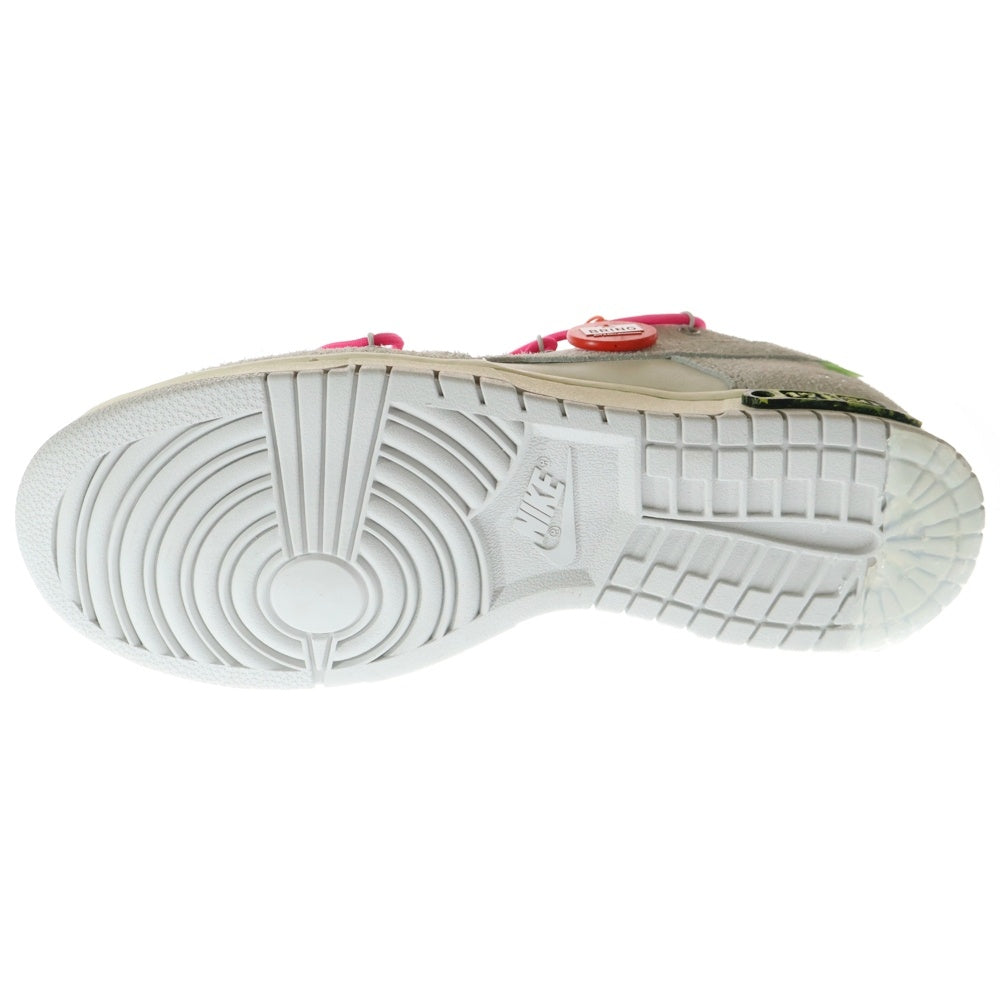 NIKE(ナイキ) ×OFF WHITE DUNK LOW THE 50 DJ0950-117 オフホワイト ローカットスニーカー シューズ ホワイト US10.5/28.5cm