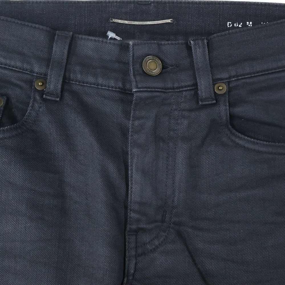 SAINT LAURENT PARIS(サンローランパリ) SKINNY-FIT JEANS 527389 Y824K スキニーフィット ジーンズ デニムパンツ ブラック