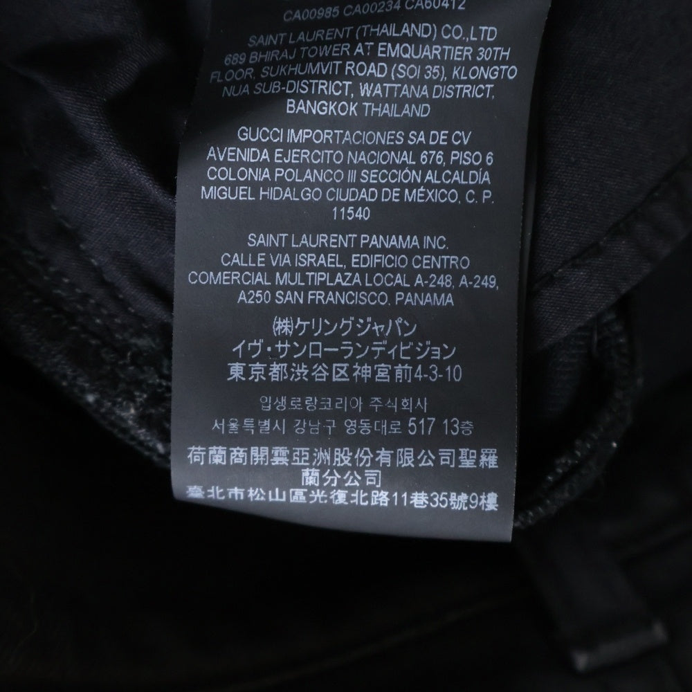 SAINT LAURENT PARIS(サンローランパリ) SKINNY-FIT JEANS 527389 Y824K スキニーフィット ジーンズ デニムパンツ ブラック