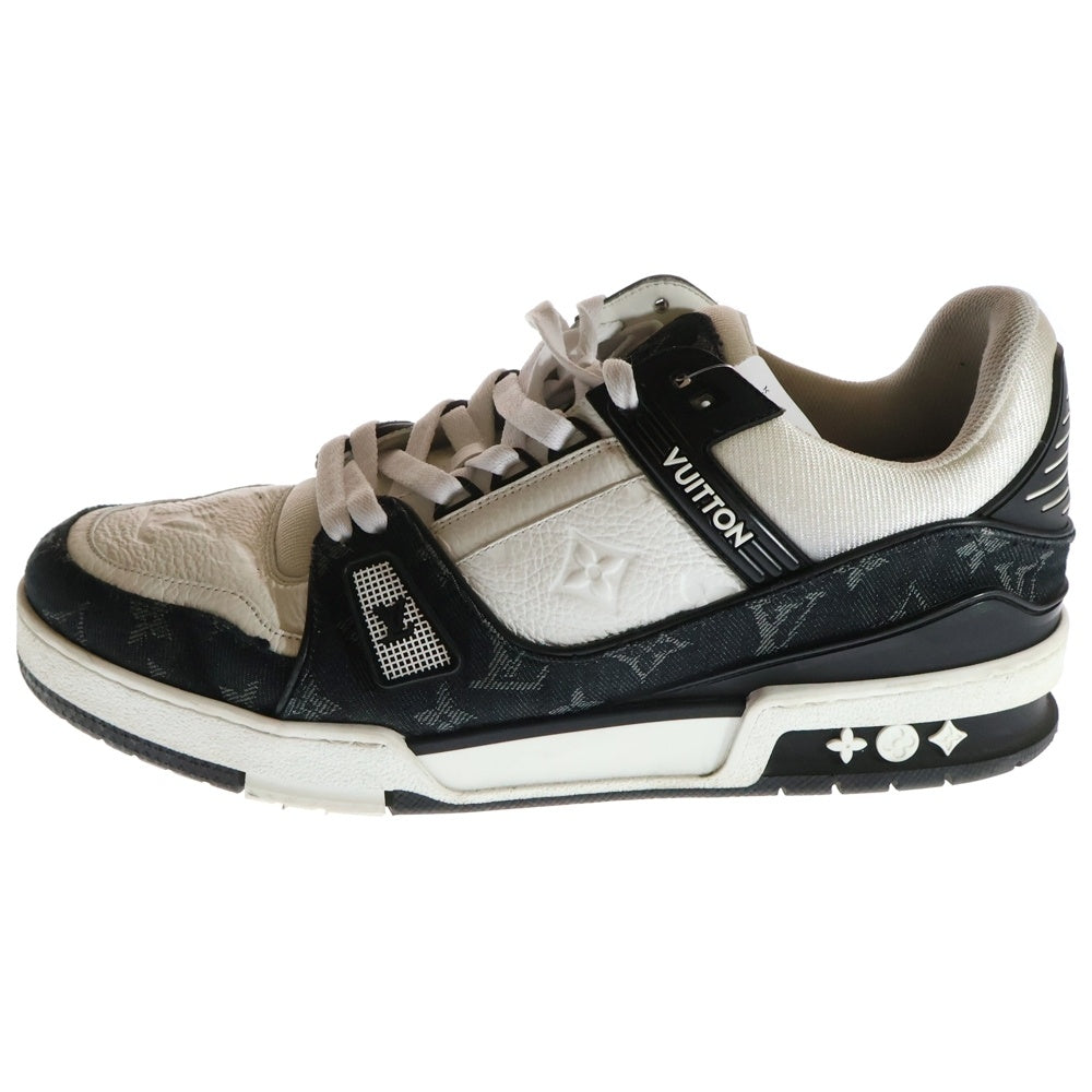LOUIS VUITTON(ルイヴィトン) LVトレーナー ローカットスニーカー シューズ ホワイト/ブラック 1A9JGA