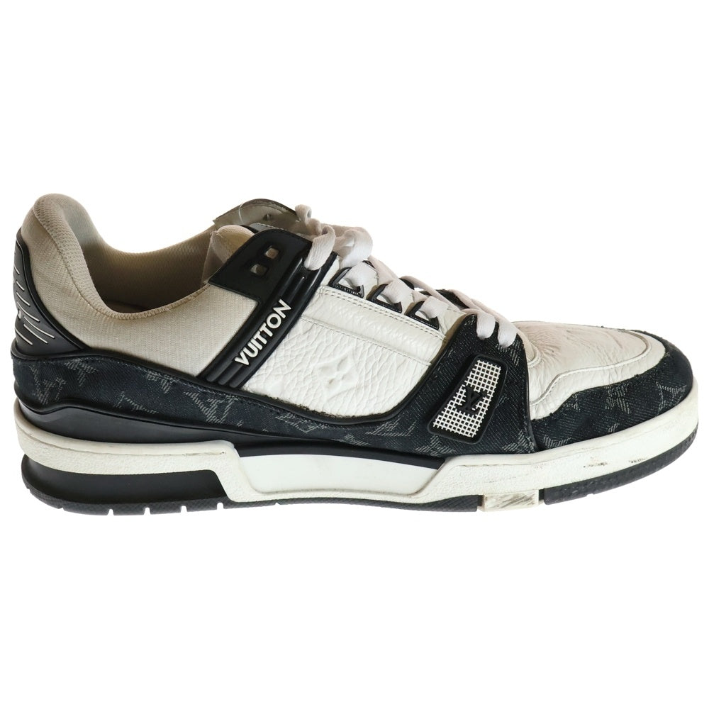 LOUIS VUITTON(ルイヴィトン) LVトレーナー ローカットスニーカー シューズ ホワイト/ブラック 1A9JGA