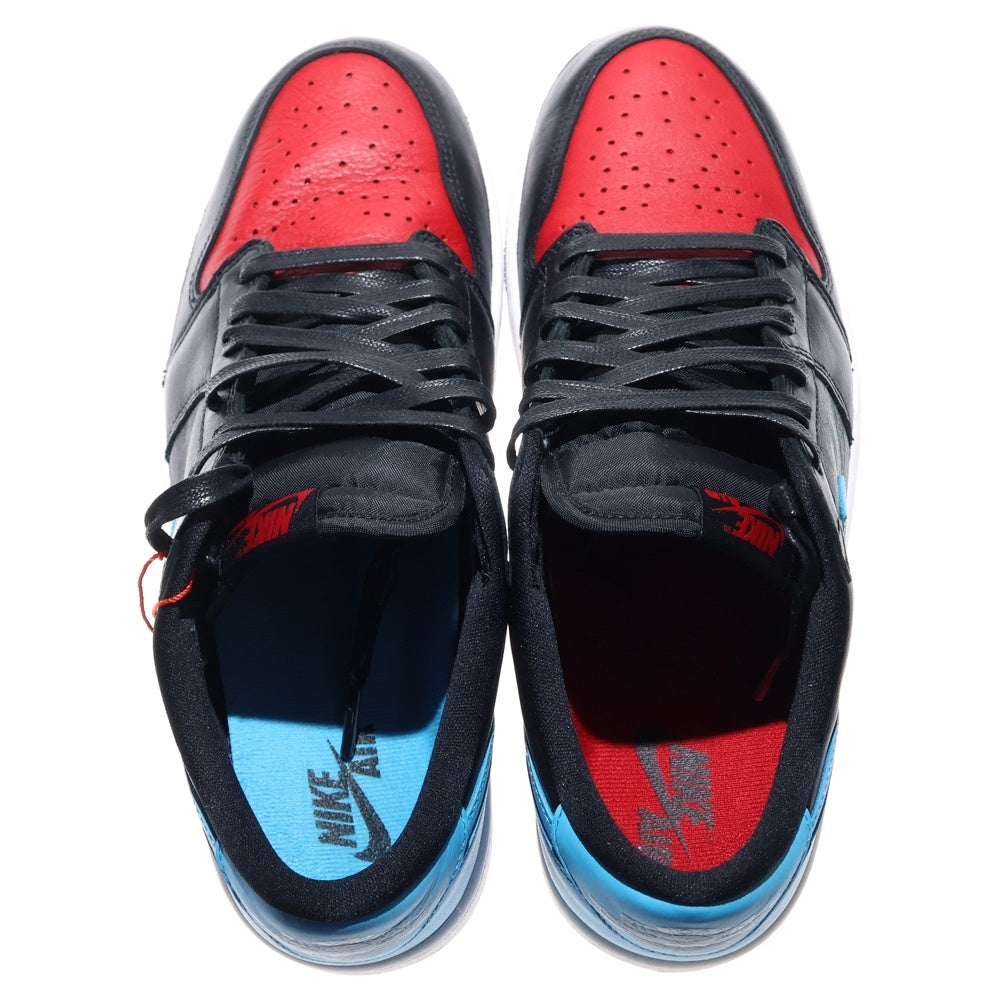 NIKE(ナイキ) WMNS AIR JORDAN 1 RETRO LOW OG UNC TO CHICAGO CZ0775-046 ウィメンズ エアジョーダン 1 ローカットスニーカー ブルー/ブラック/レッド US11/28cm