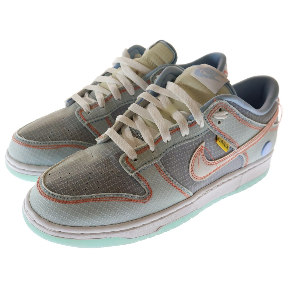 NIKE(ナイキ) ×UNION DUNK LOW DJ9649-400 ユニオン ダンク ローカットスニーカー シューズ ブルー US9.5/27.5cm