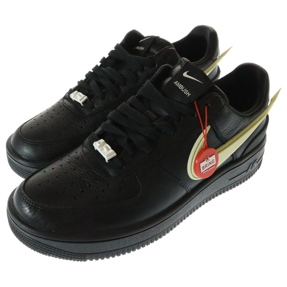 NIKE(ナイキ) ×AMBUSH AIR FORCE 1 LOW SP DV3464-001 アンブッシュ エアフォース1 ローカットスニーカー ブラック US9.5/27.5cm