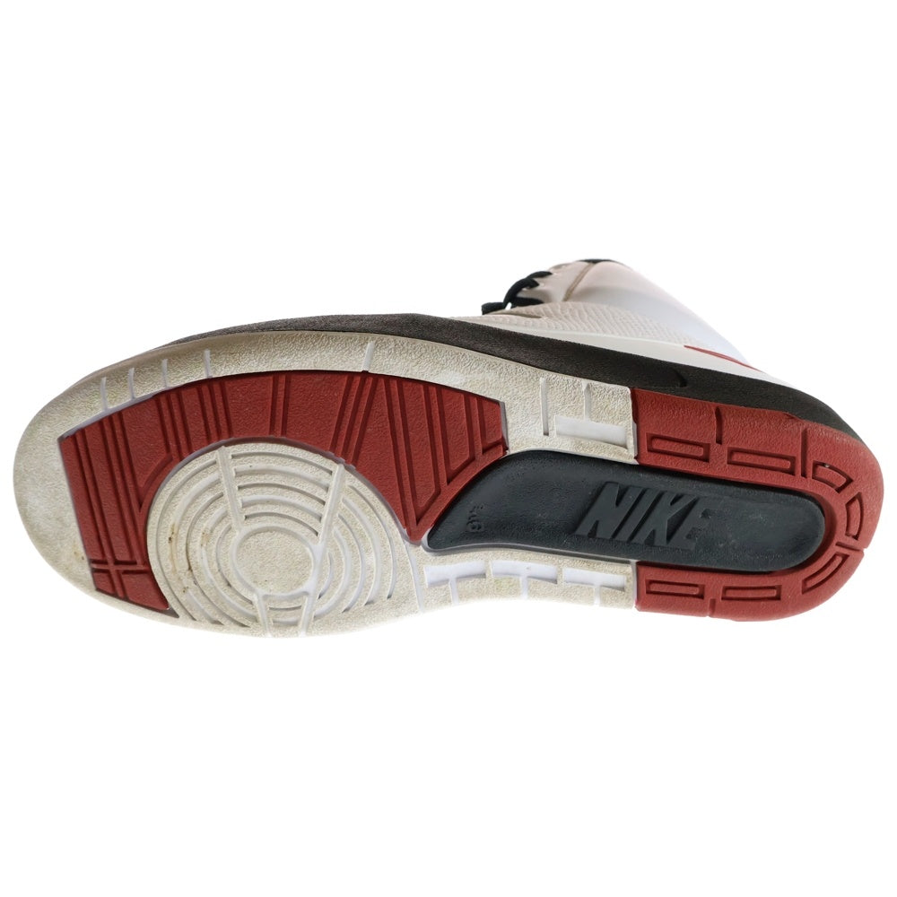 NIKE(ナイキ) AIR JORDAN 2 OG CHICAGO 2022 DX2454-106 エアジョーダン2 OG シカゴ ハイカットスニーカー ホワイト/レッド US9.5/27.5cm