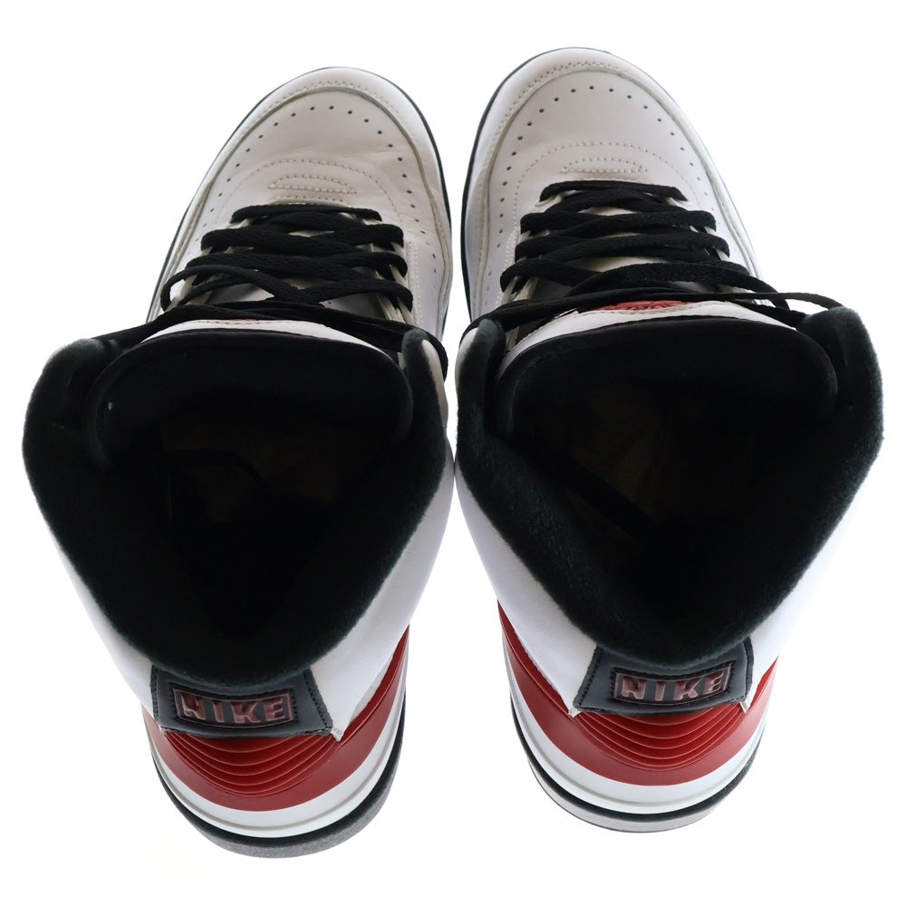 NIKE(ナイキ) AIR JORDAN 2 OG CHICAGO 2022 DX2454-106 エアジョーダン2 OG シカゴ ハイカットスニーカー ホワイト/レッド US9.5/27.5cm