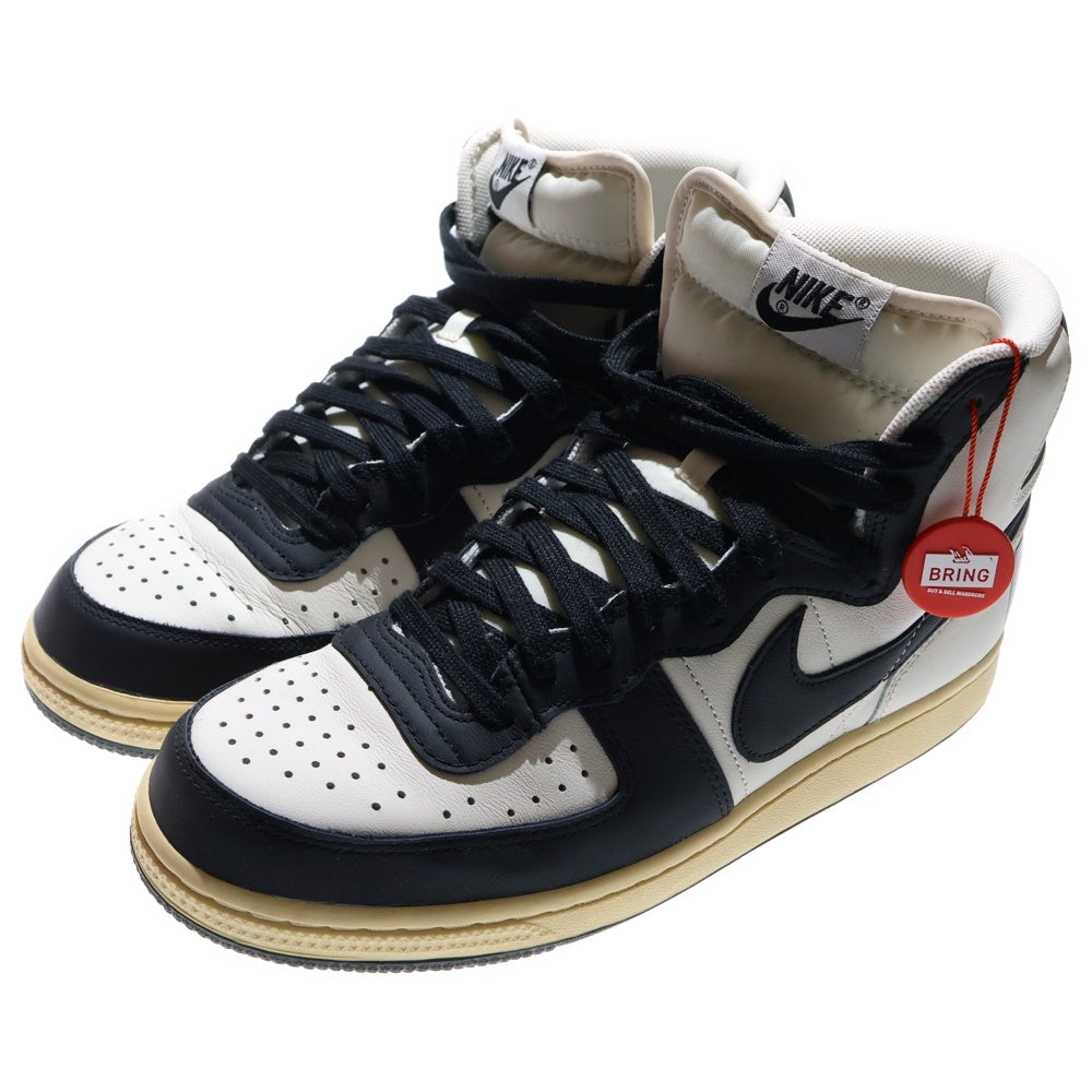 NIKE(ナイキ) TERMINATOR HIGH BLACK AND PHANTOM FD0394-030 ターミネーター ブラック アンド ファントム ハイカットスニーカー ブラック/ホワイト US9.5/27.5cm