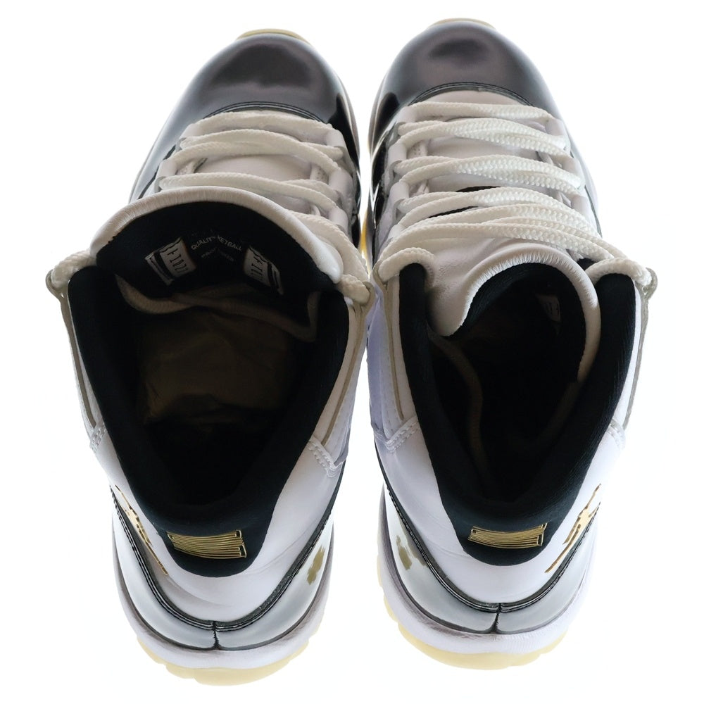 NIKE(ナイキ) AIR JORDAN 11 RETRO Gratitude CT8012-170 エアジョーダン11 レトロ グラティテュード ミッドカットスニーカー ホワイト/ブラック US9.5/27.5cm