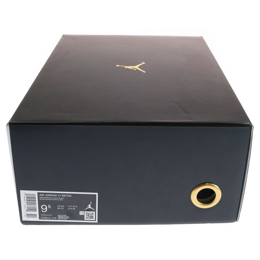 NIKE(ナイキ) AIR JORDAN 11 RETRO Gratitude CT8012-170 エアジョーダン11 レトロ グラティテュード ミッドカットスニーカー ホワイト/ブラック US9.5/27.5cm