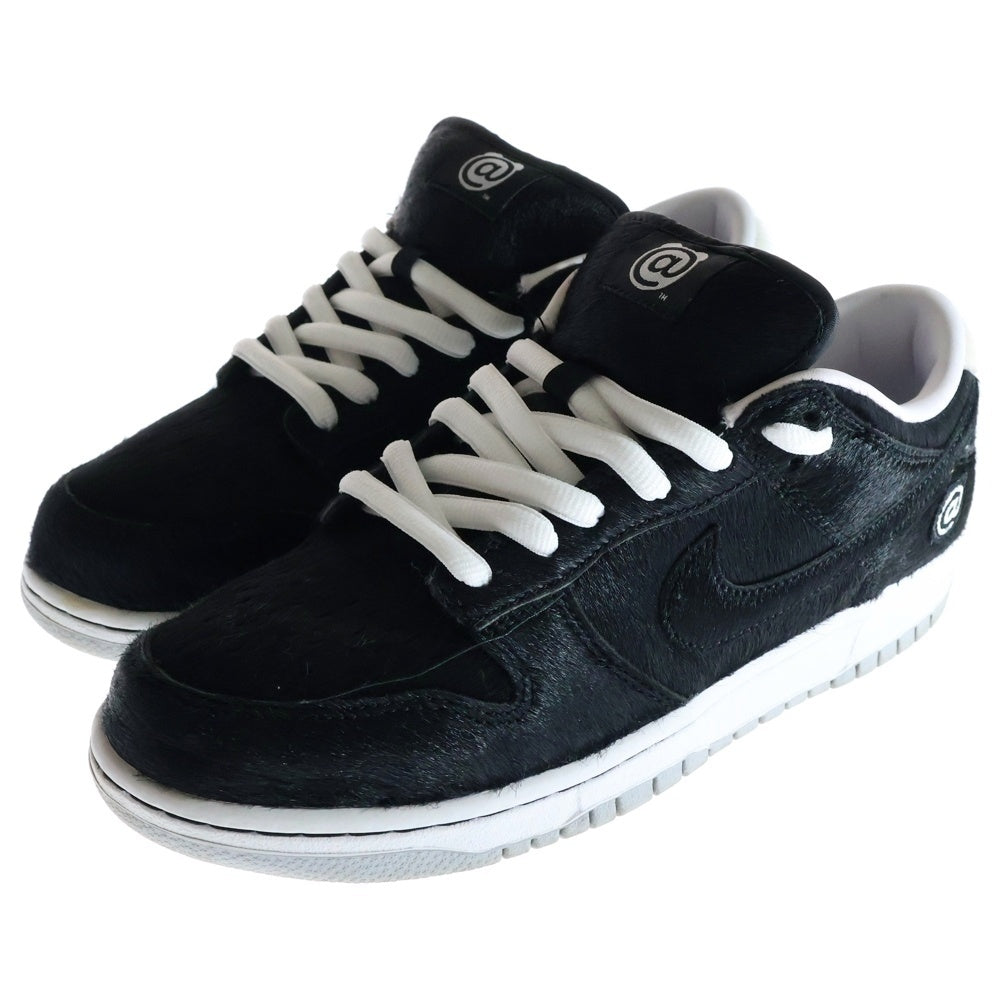 NIKE SB(ナイキエスビー) DUNK LOW OG QS BE@RBRICK CZ5127-001 ダンクロー ベアブリック ローカットスニーカー ブラック US9.5/27.5cm