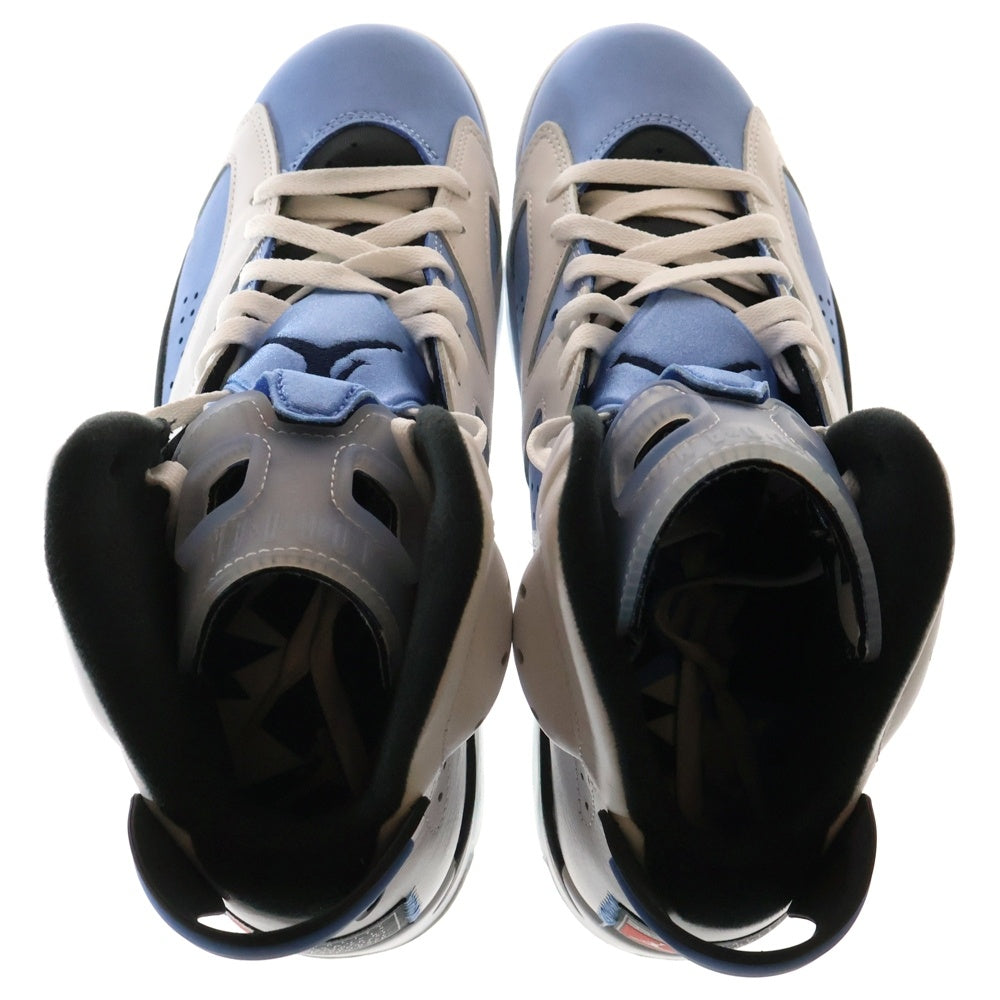 NIKE(ナイキ) AIR JORDAN 6 UNC CT8529-410 エアジョーダン6 ハイカットスニーカー シューズ ブルー US9/27cm