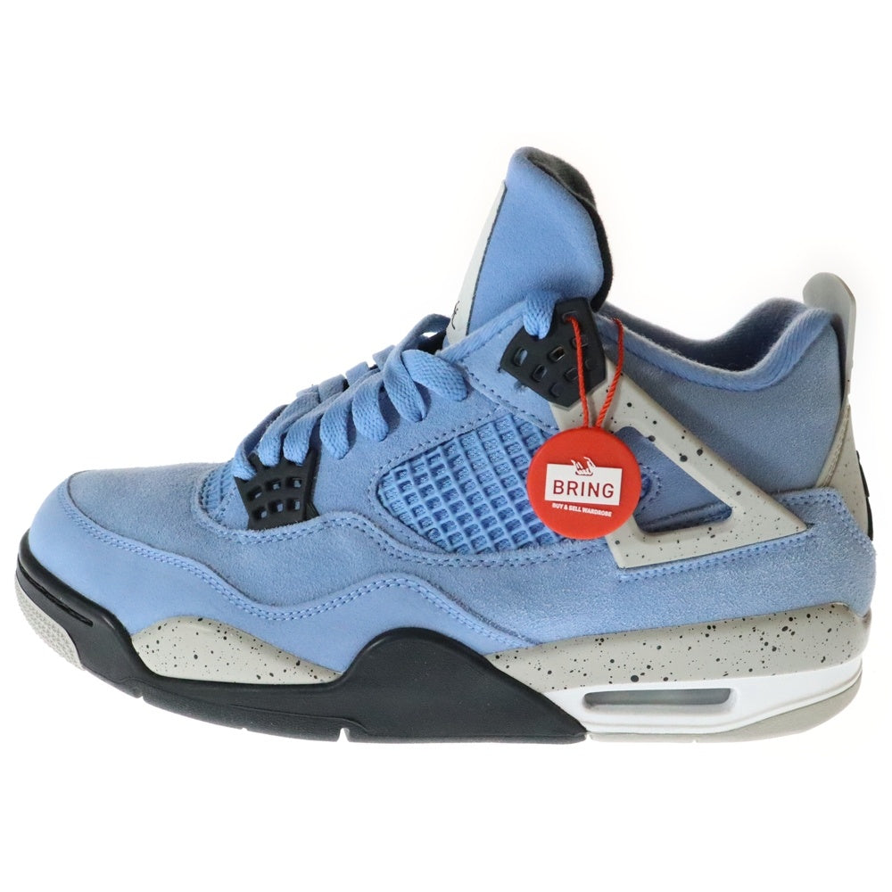 NIKE(ナイキ) AIR JORDAN 4 RETRO UNIVERSITY BLUE CT8527-400 エアジョーダン4レトロユニバーシティブルースニーカー ブルー US9/27cm