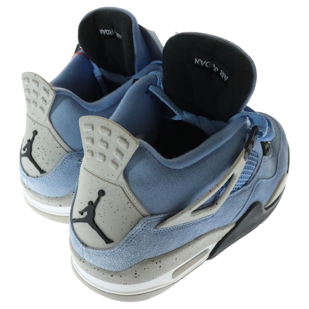 NIKE(ナイキ) AIR JORDAN 4 RETRO UNIVERSITY BLUE CT8527-400 エアジョーダン4レトロユニバーシティブルースニーカー ブルー US9/27cm