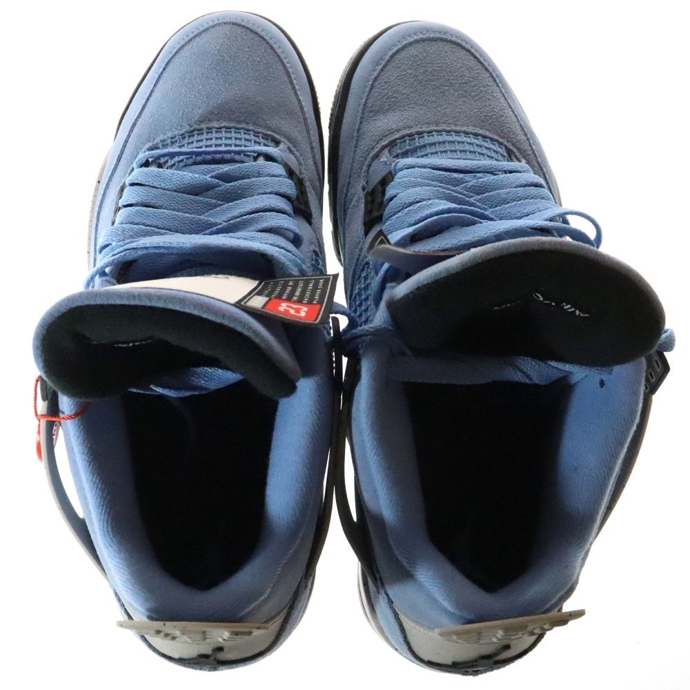 NIKE(ナイキ) AIR JORDAN 4 RETRO UNIVERSITY BLUE CT8527-400 エアジョーダン4レトロユニバーシティブルースニーカー ブルー US9/27cm