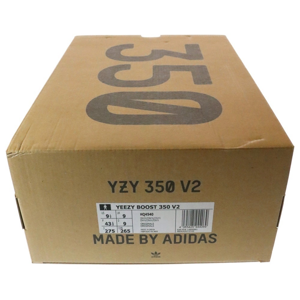 adidas(アディダス) YEEZY BOOST 350 V2 ONYX HQ4540 イージーブースト オニキス ローカットスニーカー ブラック US9.5/27.5cm