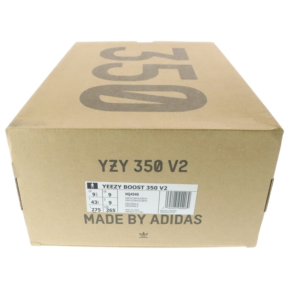 adidas(アディダス) YEEZY BOOST 350 V2 ONYX HQ4540 イージーブースト オニキス ローカットスニーカー ブラック US9.5/27.5cm