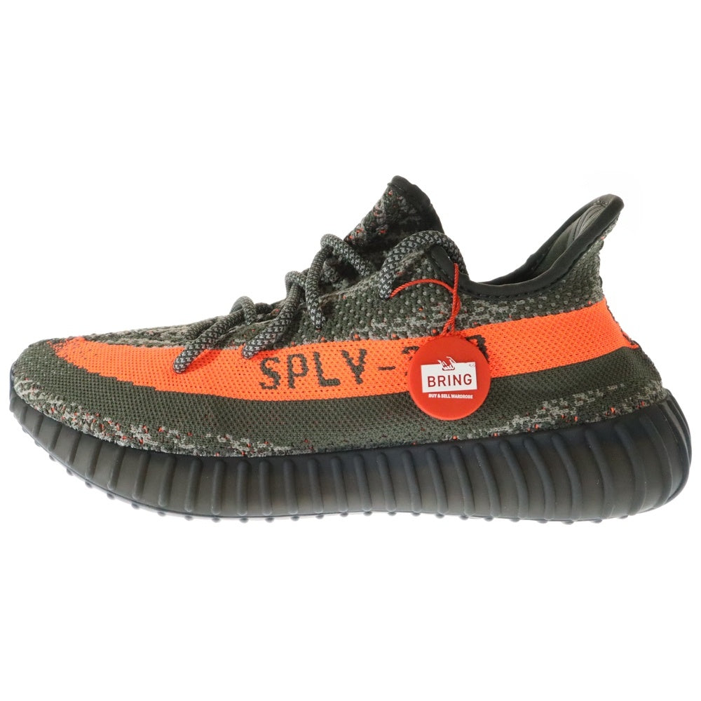 adidas(アディダス) YEEZY BOOST 350 V2 CABON BELUGA HQ7045 イージーブースト カーボン ベルーガ ローカットスニーカー グレー/オレンジ US9.5/27.5cm