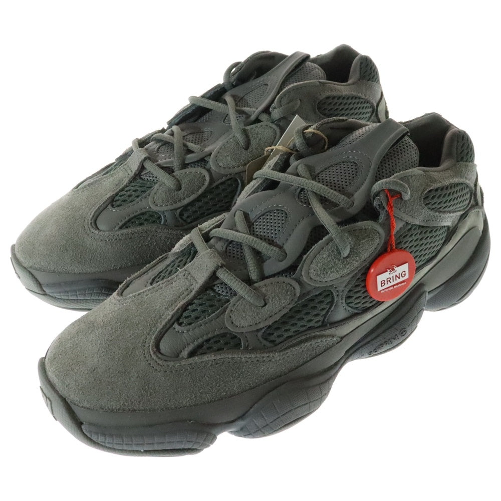 adidas(アディダス) YEEZY 500 UTILITY BLACK GW6373 イージー ローカット スニーカー グレー US9.5/27.5cm