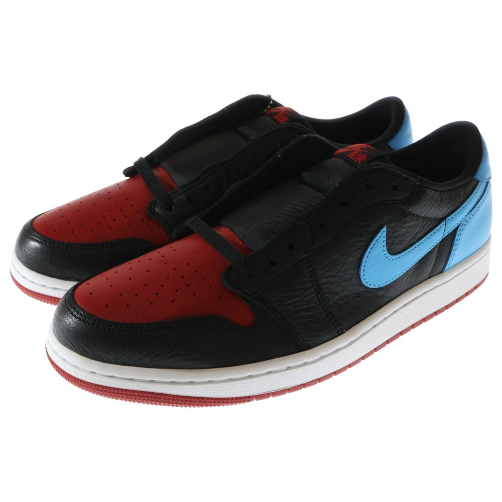 NIKE(ナイキ) WMNS AIR JORDAN 1 RETRO LOW OG UNC TO CHICAGO CZ0775-046 ウィメンズ エアジョーダン 1 ローカットスニーカー ブルー/ブラック/レッド US11.5/28.5cm