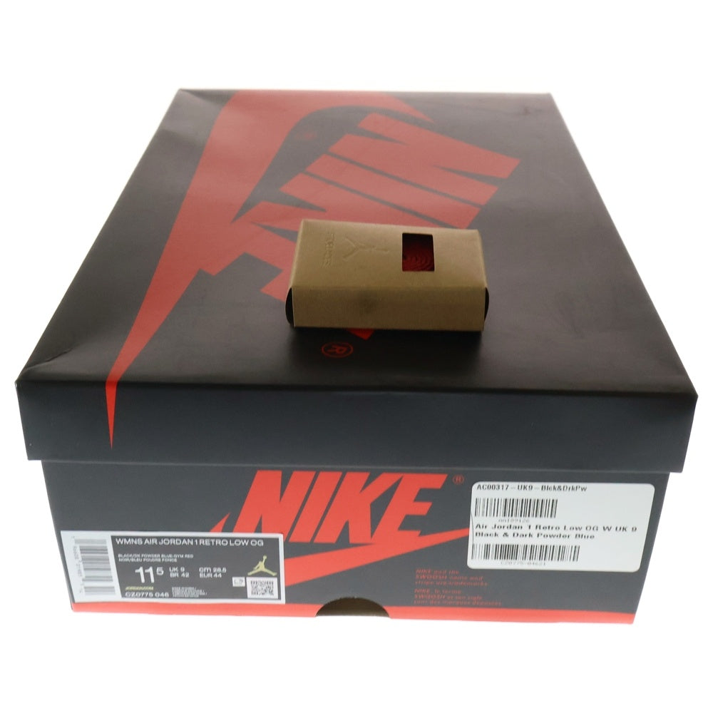 NIKE(ナイキ) WMNS AIR JORDAN 1 RETRO LOW OG UNC TO CHICAGO CZ0775-046 ウィメンズ エアジョーダン 1 ローカットスニーカー ブルー/ブラック/レッド US11.5/28.5cm