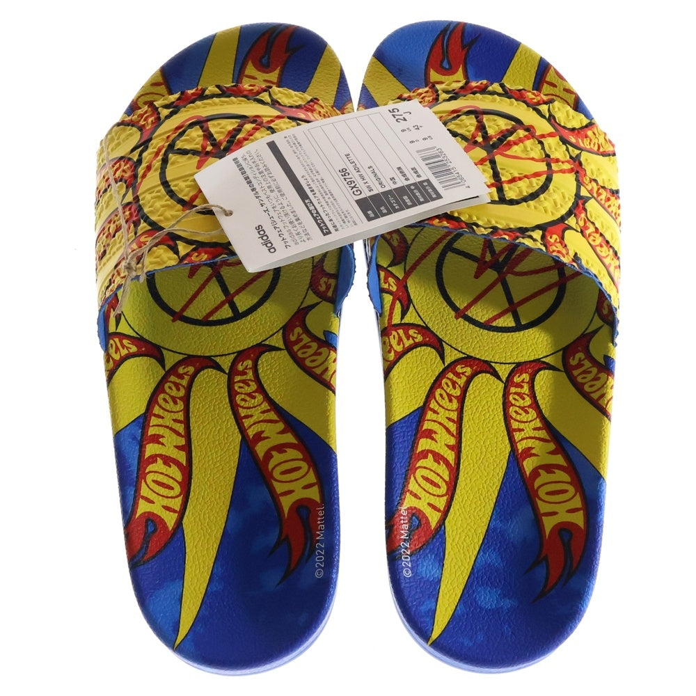 adidas(アディダス) ×Hot Wheels × Sean Wotherspoon Adilette Slides GX9756 ホットウィール ショーンウェザースプーン アディレッタ スライド サンダル マルチカラー US9/27.5cm