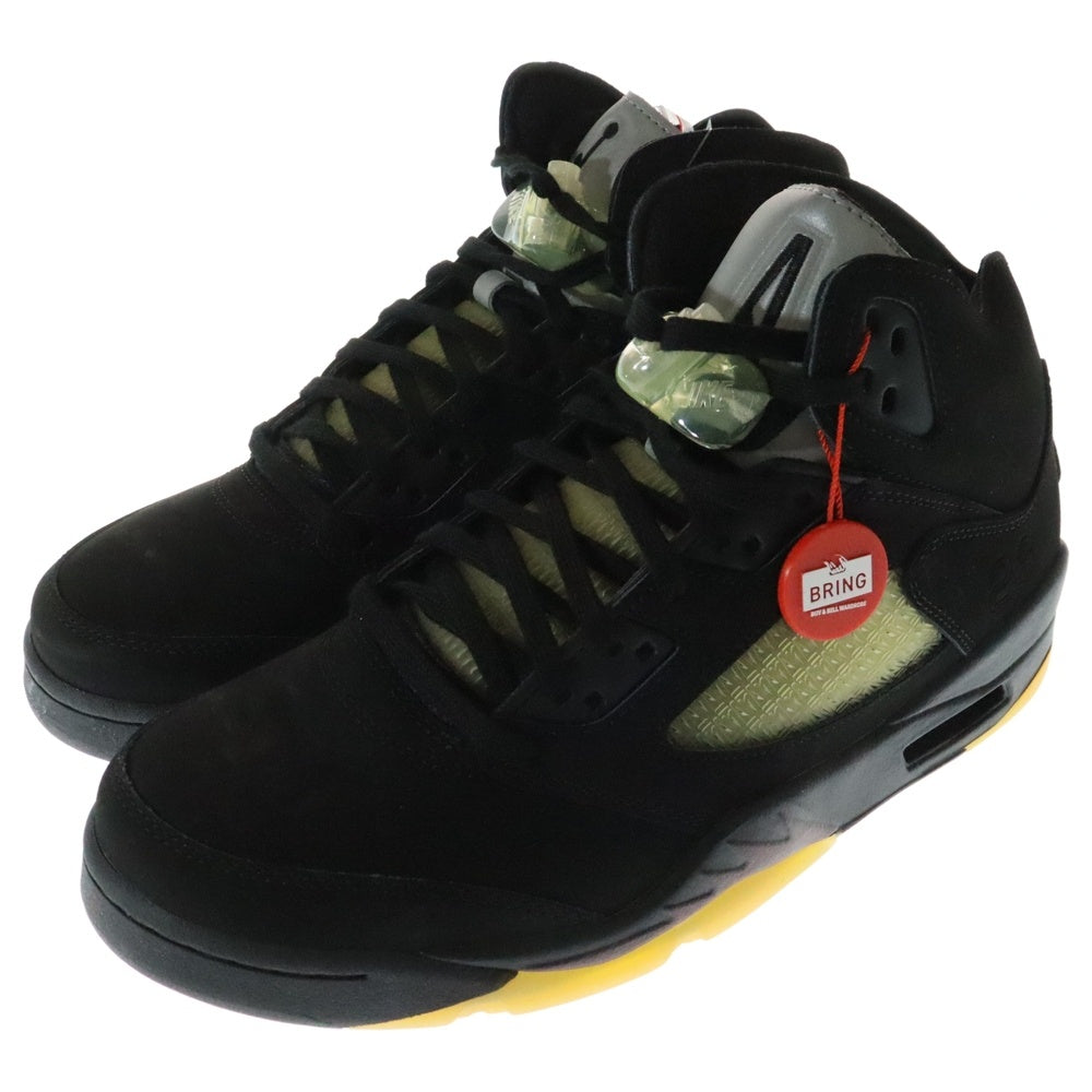 NIKE(ナイキ) ×A MA MANIERE AIR JORDAN 5 RETRO SP Black FD1330-001 アママニエール エアジョーダン ハイカットスニーカー ブラック US9.5/27.5cm
