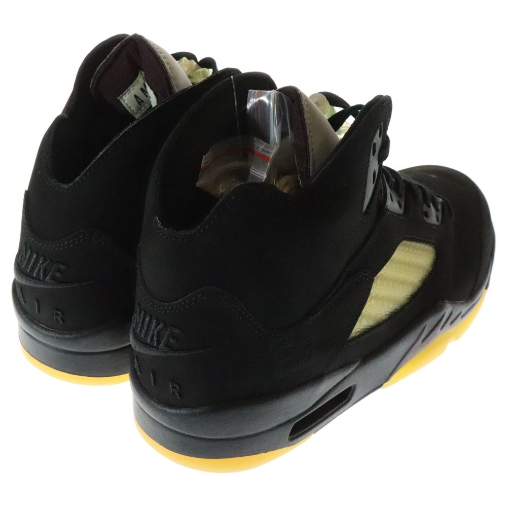 NIKE(ナイキ) ×A MA MANIERE AIR JORDAN 5 RETRO SP Black FD1330-001 アママニエール エアジョーダン ハイカットスニーカー ブラック US9.5/27.5cm