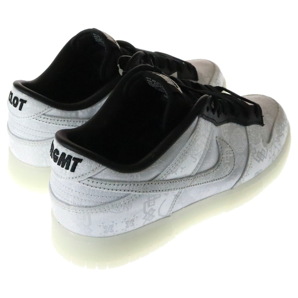 NIKE(ナイキ) ×CLOT ×FRAGMENT DESIGN DUNK LOW SP FN0315-110 クロット フラグメントデザイン ダンク ローカットスニーカー ホワイト/ブラック US9.5/27.5cm