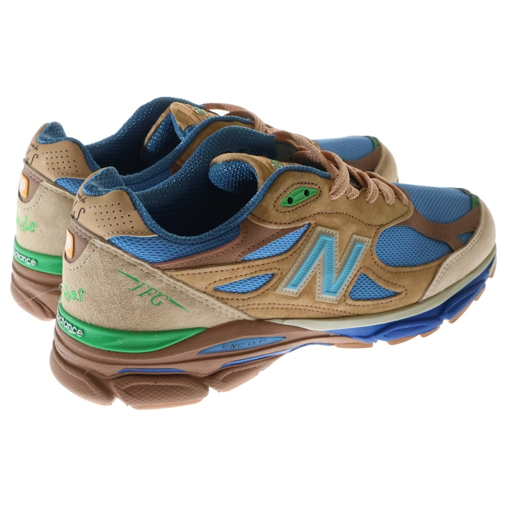 New Balance(ニューバランス) M990JG3 ×JOE FRESHGOODS 990V3 OUTSIDE CLOTHES ジョーフレッシュグッズ アウトサイドクローズ ローカットスニーカー ベージュ US9.5/27.5cm