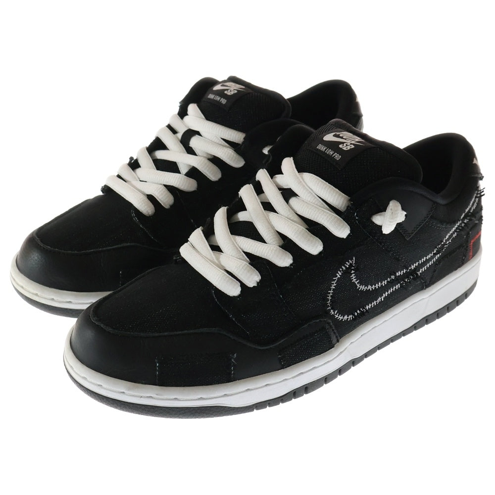NIKE SB(ナイキエスビー) ×Wasted Youth DUNK LOW PRO QS DD8386-001 ウェイステッドユース ダンク ローカットスニーカー ブラック US9/27cm
