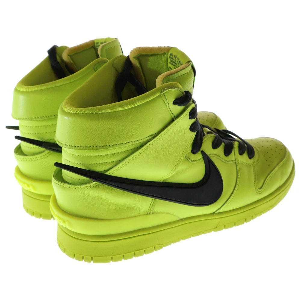 NIKE(ナイキ) ×AMBUSH NIKE DUNK HI CU7544-300 アンブッシュ ダンク ハイカットスニーカー シューズ イエロー US9/27cm