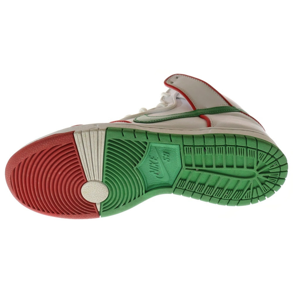 NIKE SB(ナイキエスビー) PAUL RODRIGUEZ P-ROD DUNK HIGH PRM QS MEXICAN BOXING CT6680-100 ポールロドリゲス SB ダンク ハイカットスニーカー ホワイト US8.5/26.5cm