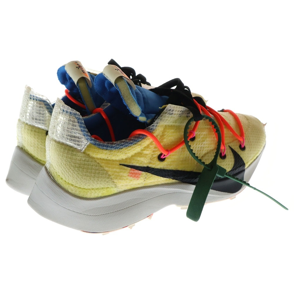 NIKE(ナイキ) ×OFF-WHITE WMNS VAPOR STREET YELLOW CD8178-700 ヴェイパー ストリート ローカットスニーカー イエロー US10/28cm