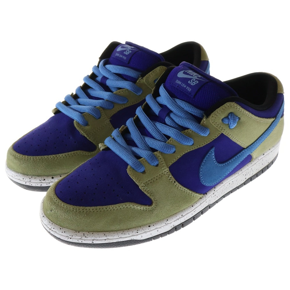 NIKE(ナイキ) DUNK LOW PRO CELADON BQ6817-301 ダンク セラドン ローカットスニーカー ブルー/カーキ US9.5/27.5cm