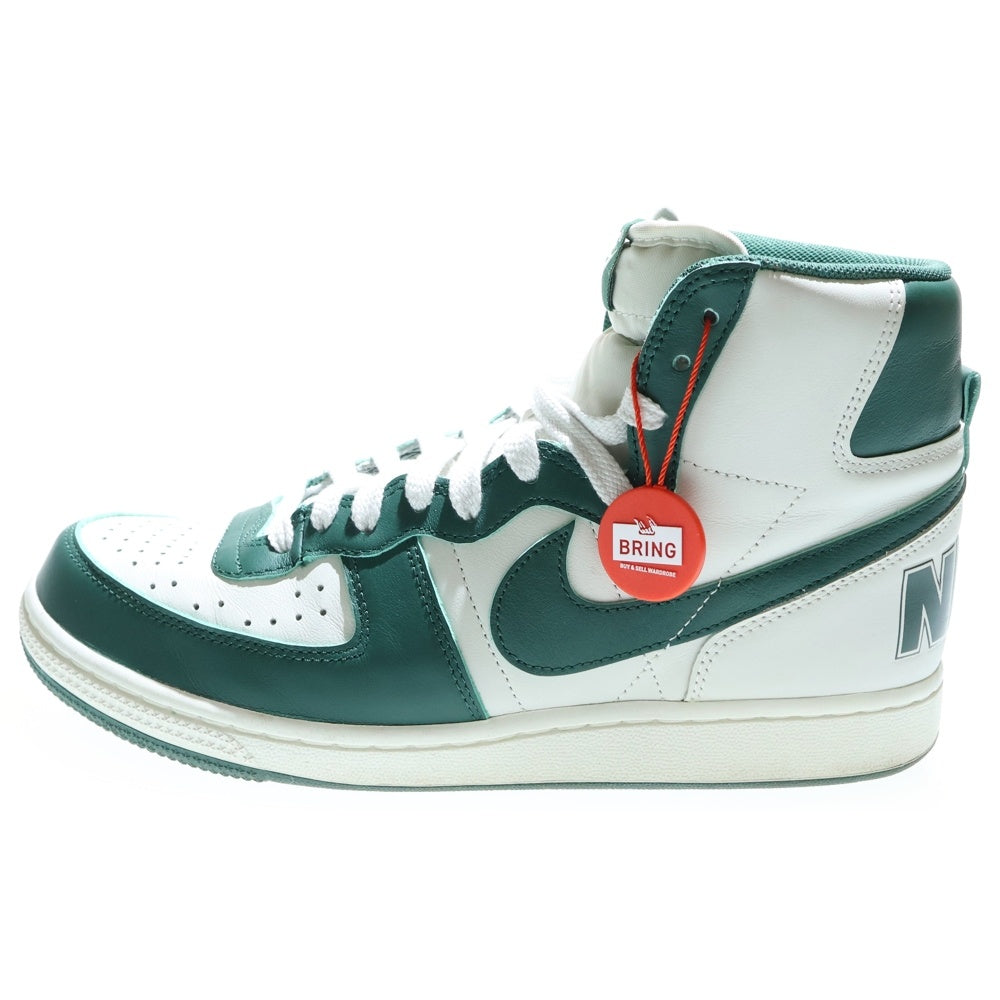 NIKE(ナイキ) TERMINATOR HIGH NOBLE GREEN FD0650-100 ターミネーター ノーブル グリーン ハイカットスニーカー グリーン/ホワイト US9/27cm