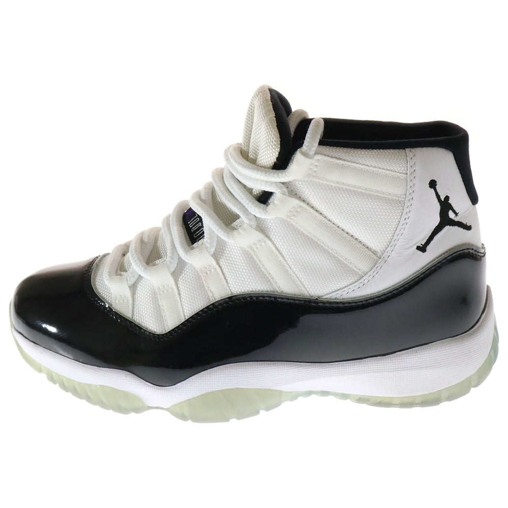 NIKE(ナイキ) Air Jordan 11 Retro Concord 2018 378037-100 エアジョーダン11 レトロ コンコルド ハイカットスニーカー ブラック/ホワイト US9/27cm