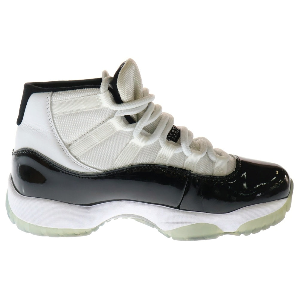 NIKE(ナイキ) Air Jordan 11 Retro Concord 2018 378037-100 エアジョーダン11 レトロ コンコルド ハイカットスニーカー ブラック/ホワイト US9/27cm