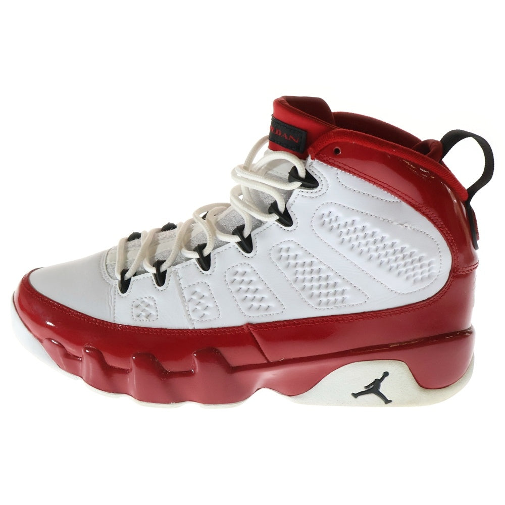 NIKE(ナイキ) AIR JORDAN 9 GYM RED 302370-160 エアジョーダン9 ジムレッド ハイカットスニーカー シューズ ホワイト/レッド US9/27cm