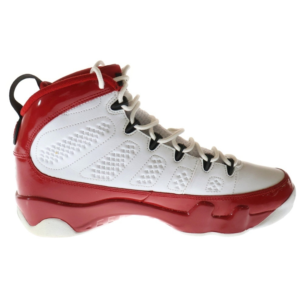 NIKE(ナイキ) AIR JORDAN 9 GYM RED 302370-160 エアジョーダン9 ジムレッド ハイカットスニーカー シューズ ホワイト/レッド US9/27cm