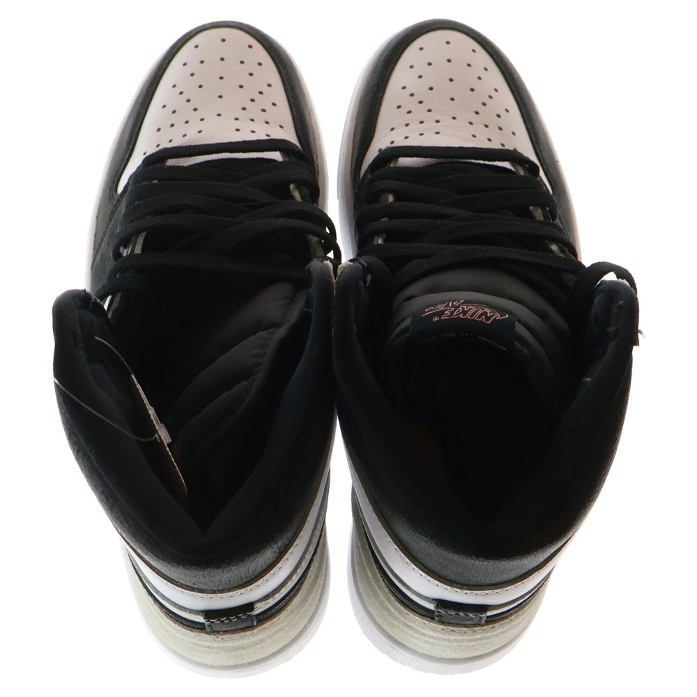 NIKE(ナイキ) AIR JORDAN 1 HIGH OG BLEACHED CORAL 555088-108 エアジョーダン 1 ブリーチドコーラル ハイカットスニーカー グレー US9.5/27.5cm