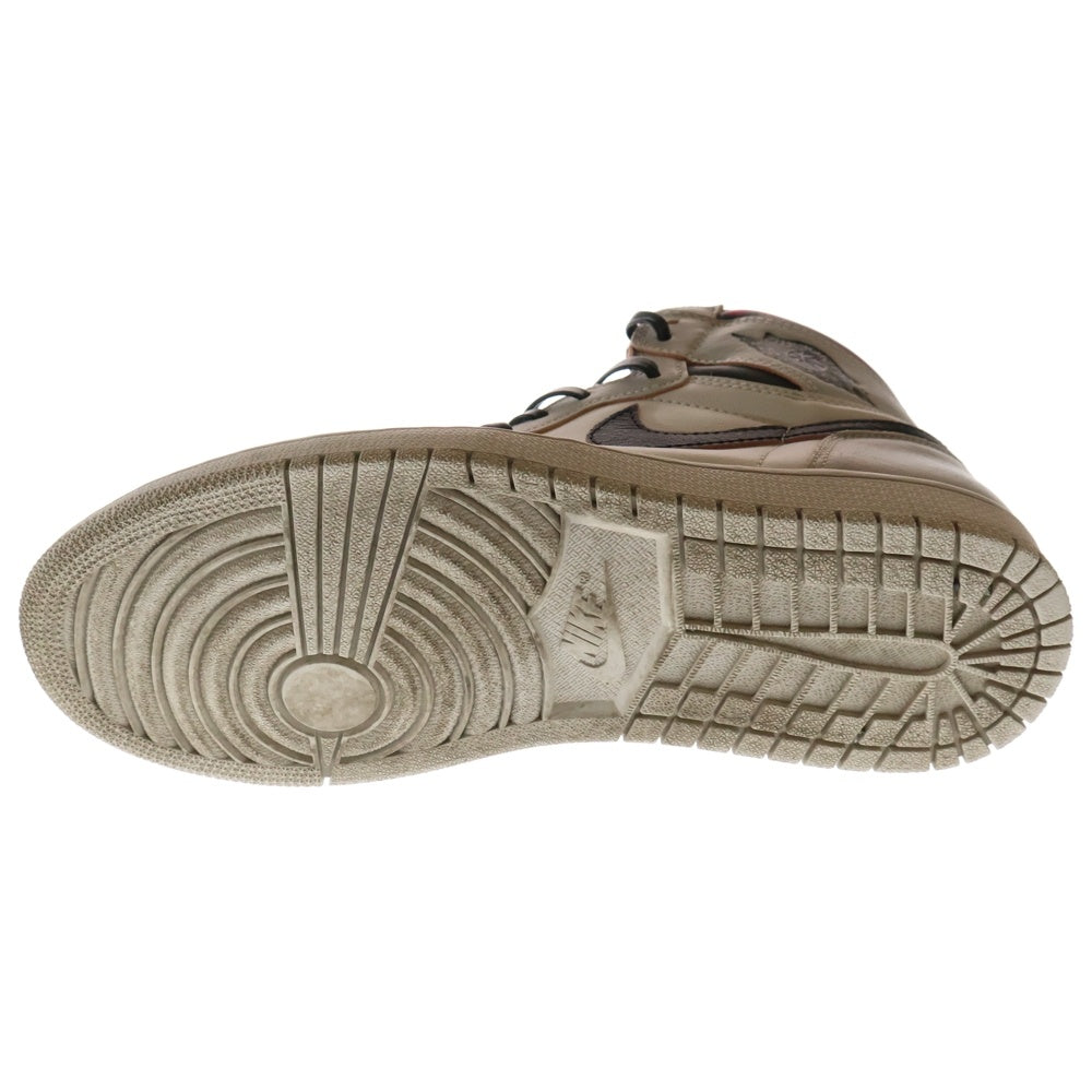 NIKE(ナイキ) AIR JORDAN 1 RETRO HIGH OG CD6678-006 エアジョーダン レトロ ハイカットスニーカー グレー US9/27cm