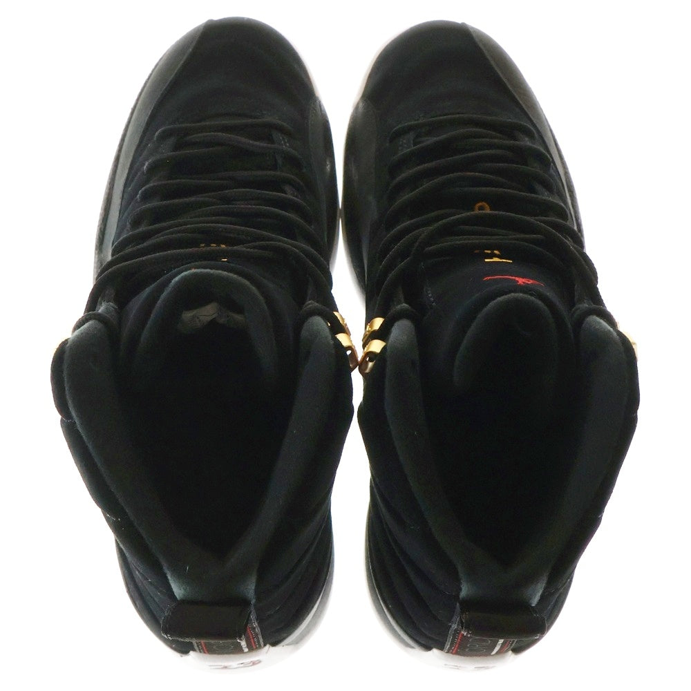 NIKE(ナイキ) AIR JORDAN 12 RETRO REVERSE TAXI 130690‐017 エアジョーダン12 レトロ リバース タクシー ハイカットスニーカー ブラック US9/27cm