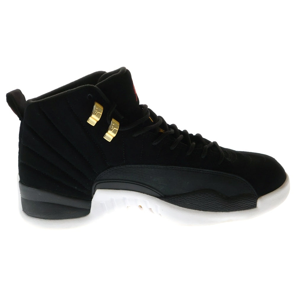 NIKE(ナイキ) AIR JORDAN 12 RETRO REVERSE TAXI 130690‐017 エアジョーダン12 レトロ リバース タクシー ハイカットスニーカー ブラック US9/27cm