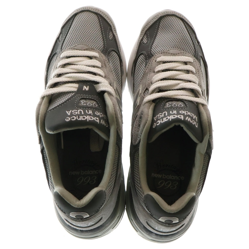 New Balance(ニューバランス) MR993GL スウェード ローカットスニーカー グレー US9/27cm