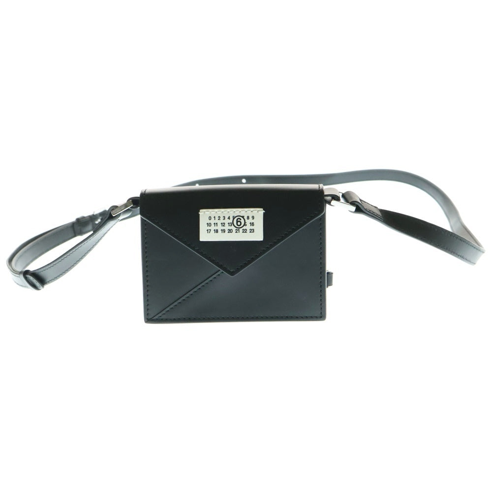 MM6 Maison Margiela(エムエムシックスメゾンマルジェラ) JAPANESE MINI CROSS BODY SB6ZI0006 P5546 ジャパニーズ ミニ クロスボディ ショルダーバッグ ブラック
