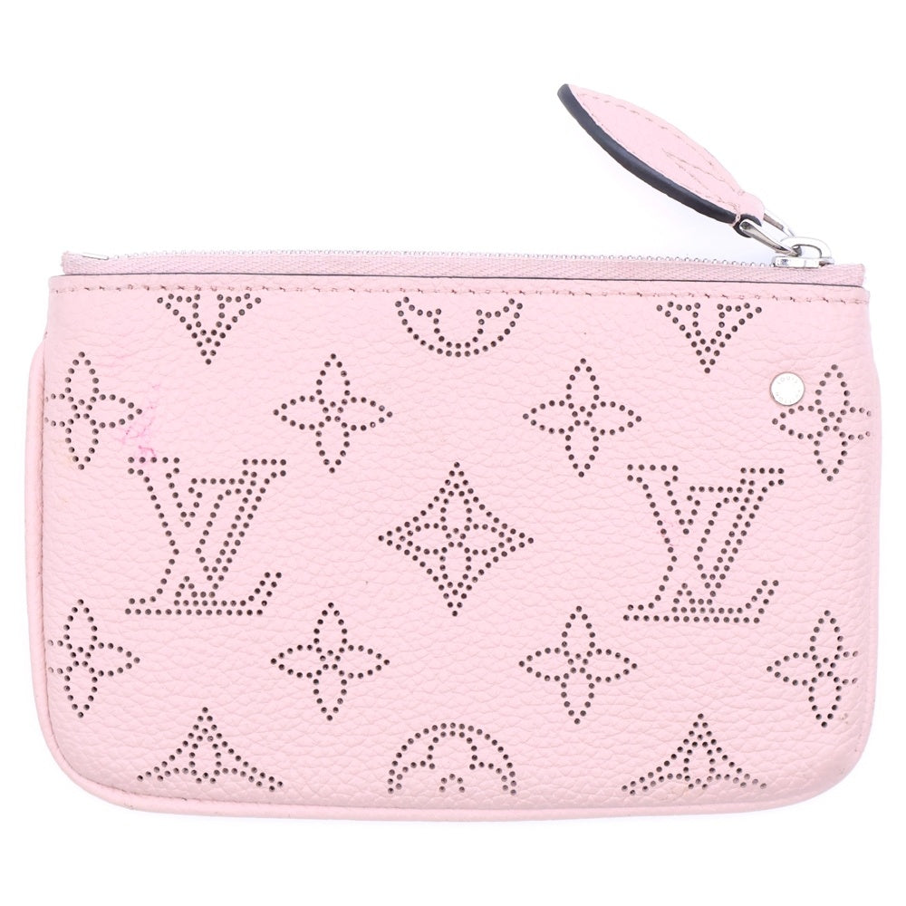 LOUIS VUITTON(ルイヴィトン) モノグラムマヒナ ポシェット クレ コインケース 小銭入れ マグノリア ピンク M69508