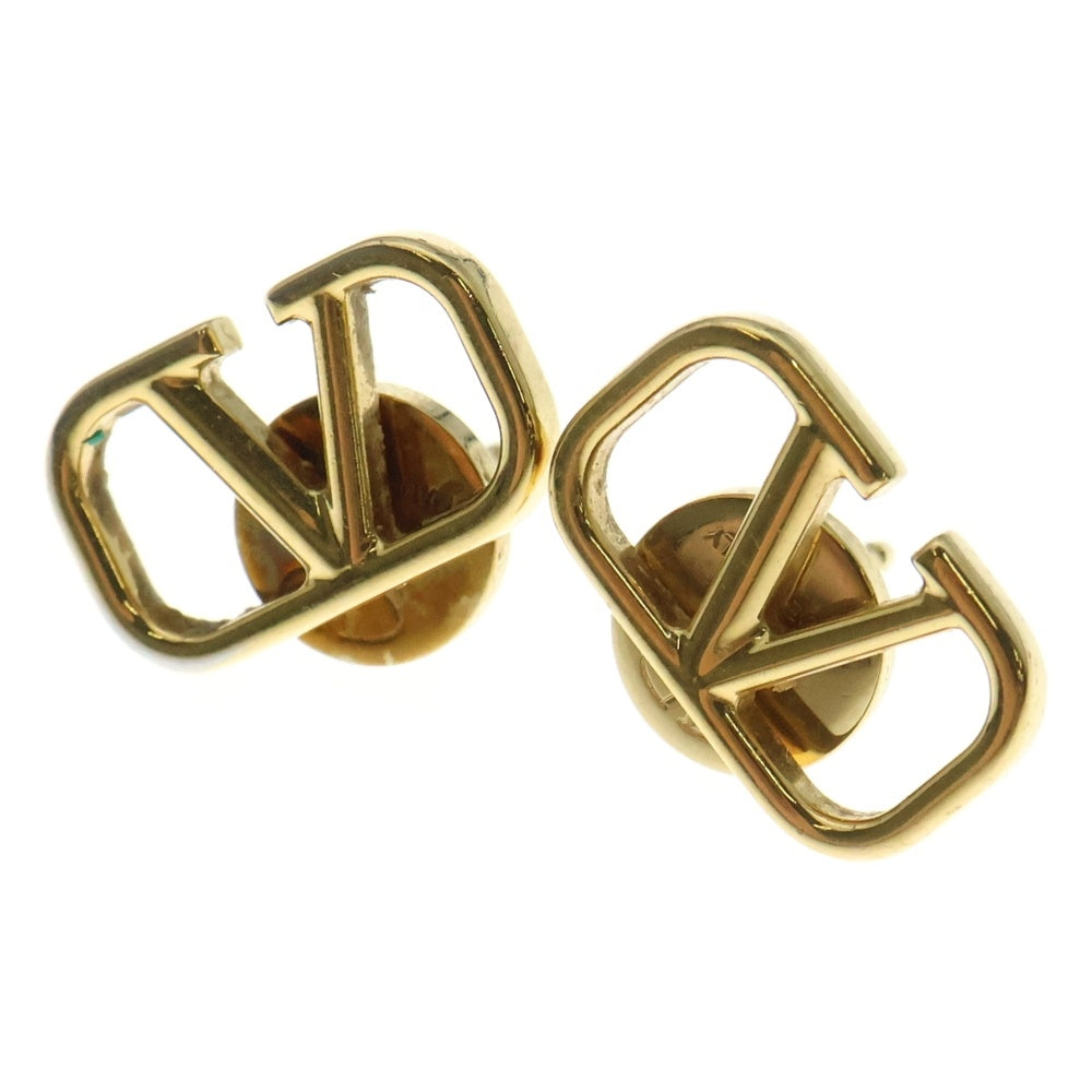 VALENTINO(ヴァレンティノ) Vロゴ シグネチャー メタルピアス レディース ゴールド 7W2J0G76MET